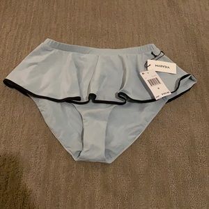 Marysia high rise bikini bottoms